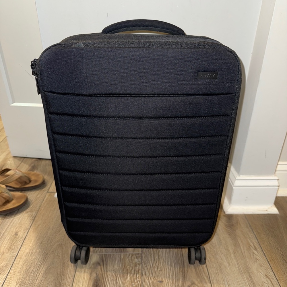 Away Jet Black Softside Carry-On Luggage - Picture 9 of 16